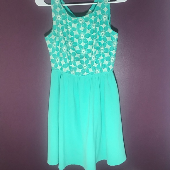 Delicate Turquoise Dress - Picture 1 of 6